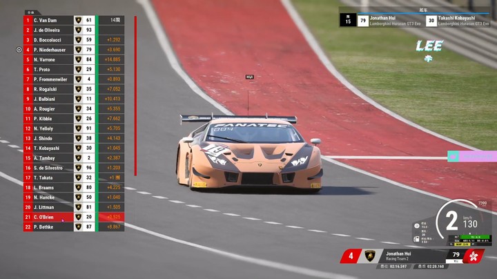 兰博基尼系列美洲赛道Race1集锦