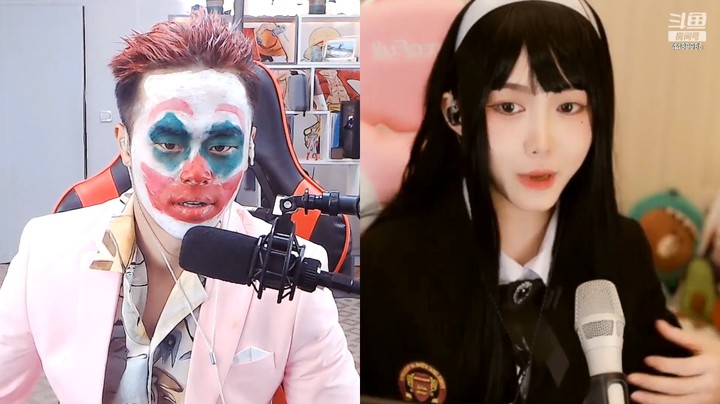 万圣狂欢派对 浩哥直播和胡嘉一讲解活动规则，浩哥居然看懂了