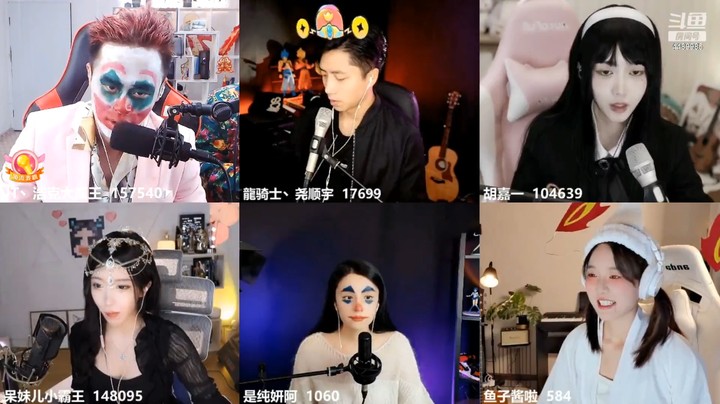 万圣狂欢派对 浩哥说鱼子酱的表演真的有点吓到人