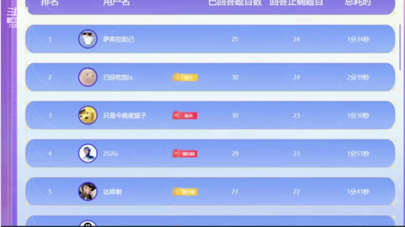 【2022-10-31 21点场】解说小鹿呀：全能懂王答题活动