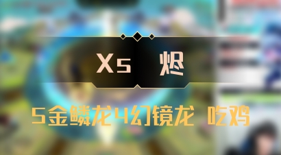 【Xs雲烬】5金鳞龙4幻镜龙 吃鸡