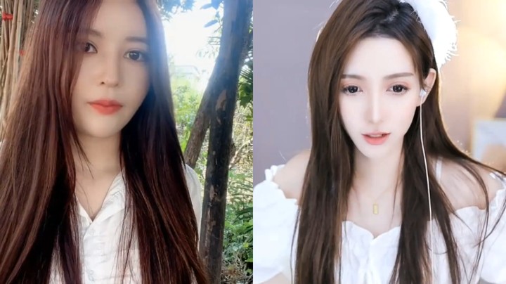 美女橙子和小姐姐连麦，真好看啊