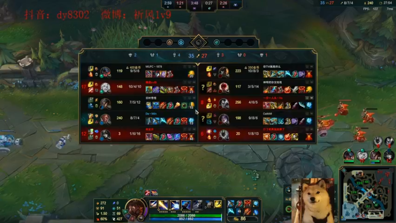 【2022-11-01 03点场】祈风1v9：.国服第一VN！一个打八百多个！