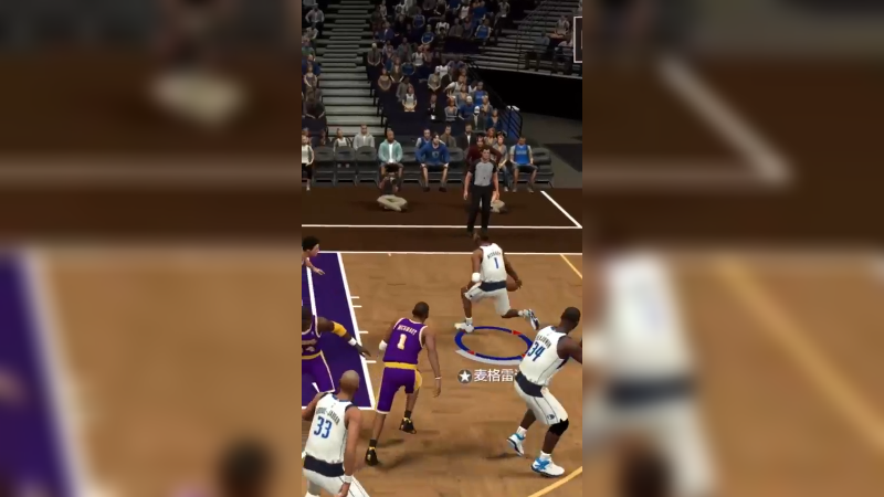 麦迪骑扣麦肯专属动作