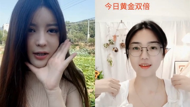 美女橙子直播连麦，这是活力四射，大家说小心安全