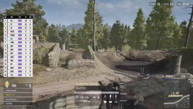 【2022-11-02 22点场】4AM小海xx丶：【2022PGC】TMA战队视角