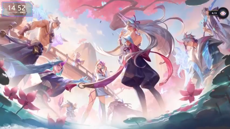 【2022-11-03 14点场】宝贝薇阿：薇：艾欧尼亚黄金妹妹