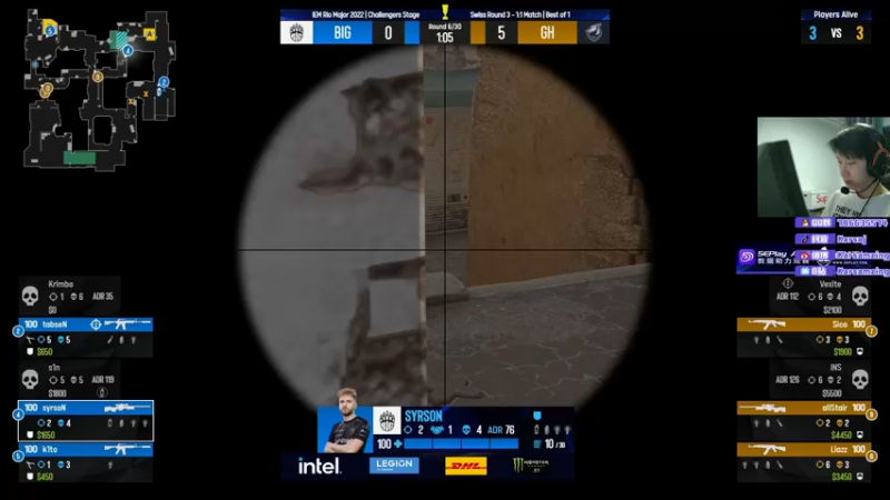 【2022-11-01 23点场】Karsamzing苏弟：IEM RIO 挑战者组出线赛全程直播
