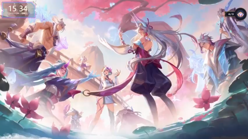 【2022-11-04 15点场】宝贝薇阿：薇：艾欧尼亚黄金妹妹