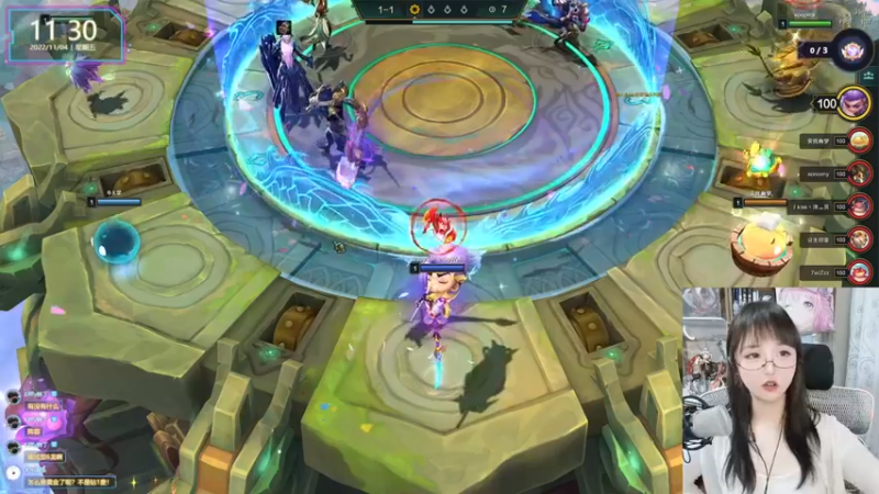 【2022-11-04 11点场】宝贝薇阿：薇：艾欧尼亚黄金妹妹