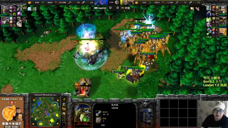 【2022-11-04 20点场】War3TeD：【直播中】7点兜比古树杯复赛