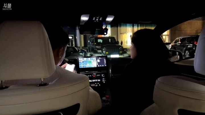 呆妹第一次坐埃尔法商务车感觉好神奇，呆妹说我就是没有见过世面