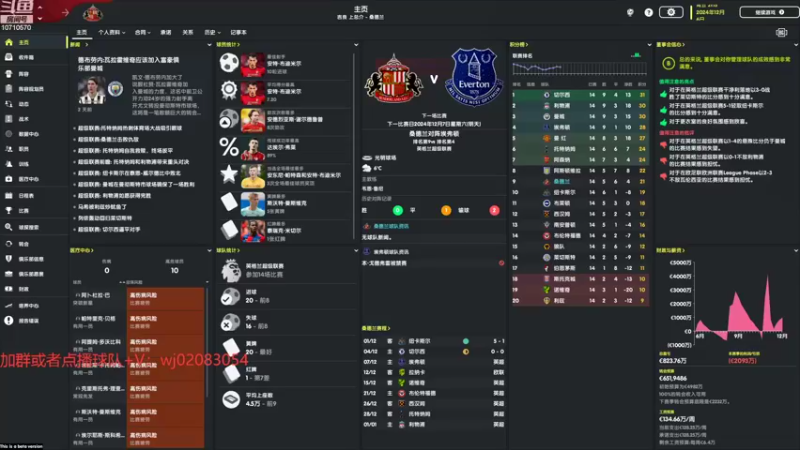 【2022-11-05 18点场】吉良上总介：23：桑德兰升超第一年，有欧联资格，无敌