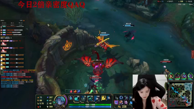 【2022-11-05 00点场】她打了个嗝儿：♡发条魔女组排带飞QAQ♡