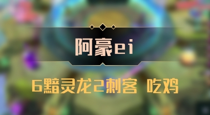 【阿豪ei】6黯灵龙2刺客 吃鸡