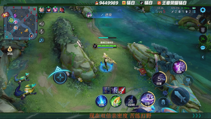 我在斗鱼看骚白直播王者荣耀