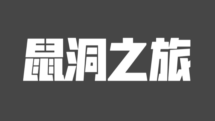 迷路在老鼠洞…