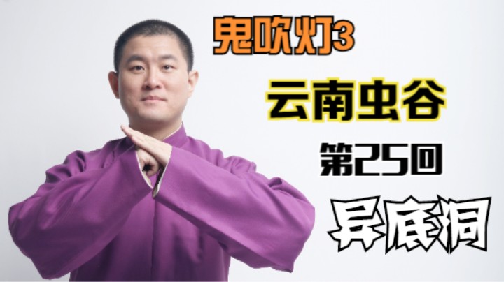 【有声书】鬼吹灯之云南虫谷 25 异底洞（月夜说书人初田天播讲）