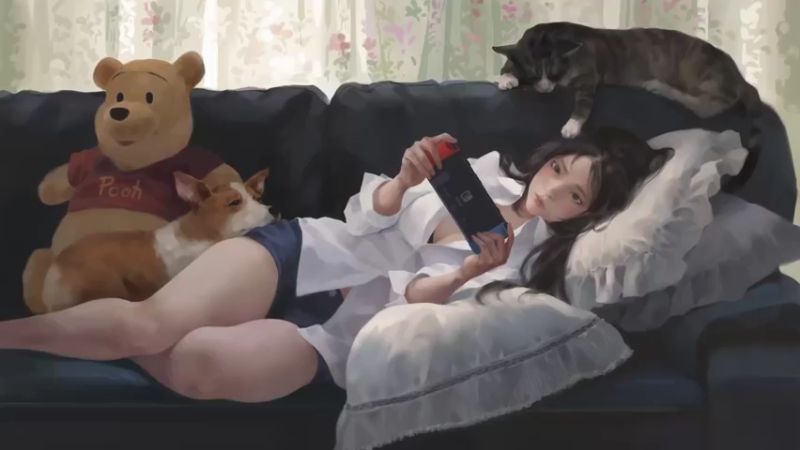 【2022-11-07 20点场】绘心菇凉：❤有车位温柔甜妹快乐就好~❤️
