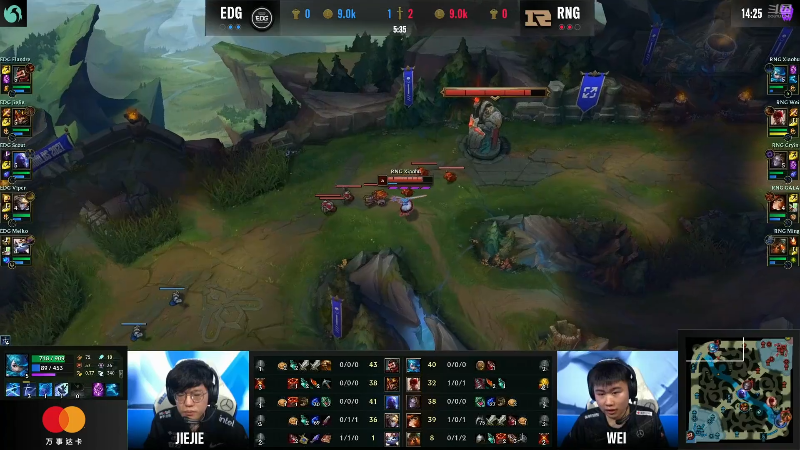 【英雄联盟】英雄联盟赛事的精彩时刻 20221107 16点场