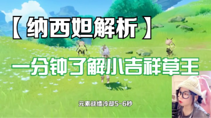 【原神】一分钟带你了解小吉祥草王~