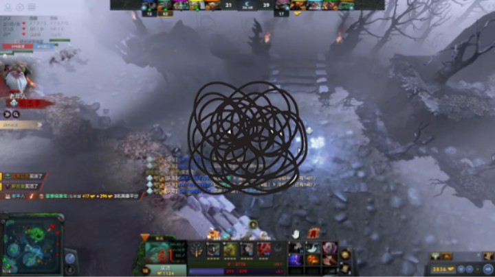 惨兮兮DOTA2中单屠夫败北时刻