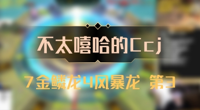 【不太嘻哈的Ccj】7金鳞龙4风暴龙 第3