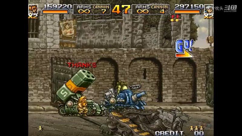 《合金弹头4·Metal Slug 4》- 2 Players最高难度流程一命通关_3