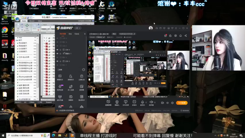 【2022-11-06 13点场】是希文吖丶：【双倍亲米】超认真女孩！