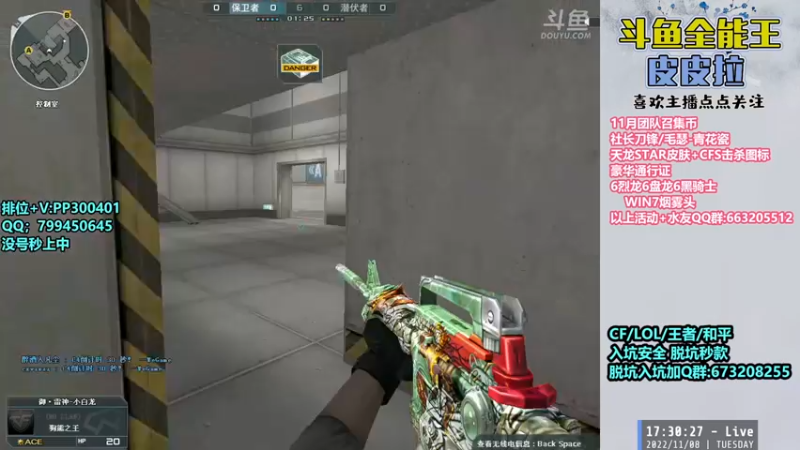 【2022-11-08 17点场】皮皮拉3004O1：皮皮拉:赛季十五号结束！