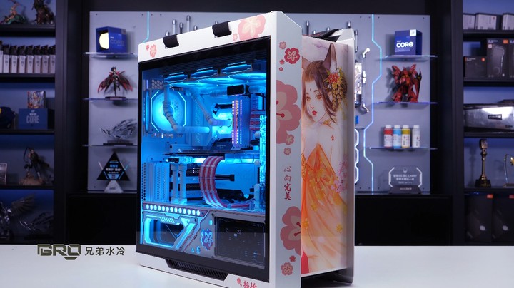 BRO水冷私人定制-恩杰H7 Flow 白色一体水冷 展示分享