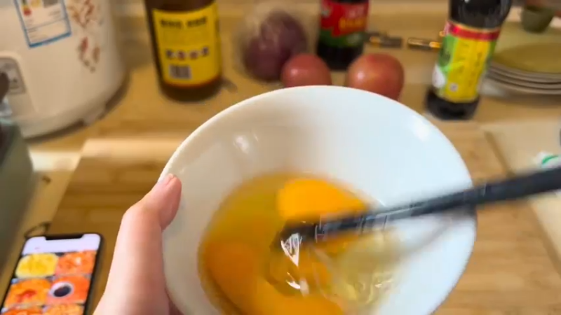 果小果沉浸式学习做饭第一天！