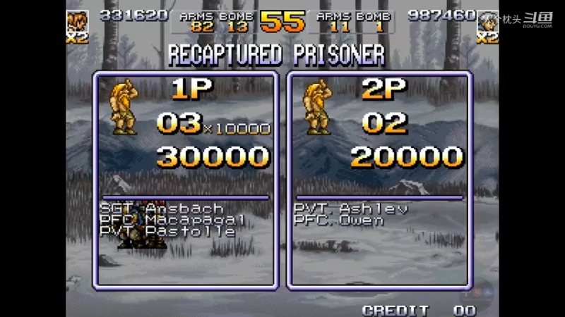 《合金弹头4·Metal Slug 4》- 2 Players最高难度流程一命通关_5