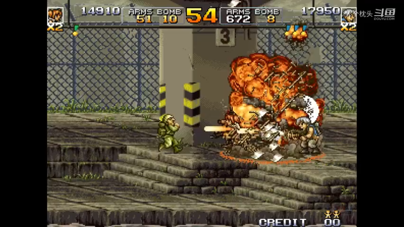 《合金弹头4·Metal Slug 4》- 2 Players最高难度流程一命通关_2