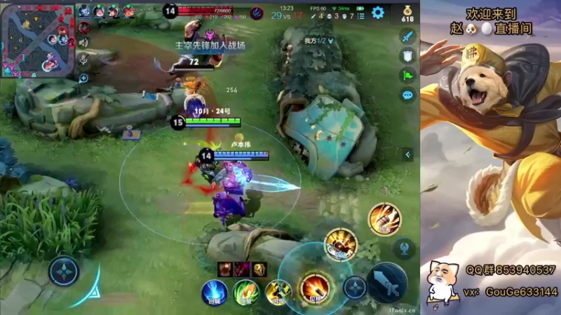 【2022-11-09 19点场】荣耀英雄宋人头：日常给号刷金币