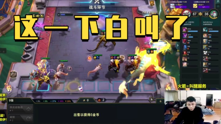 这一下白叫了