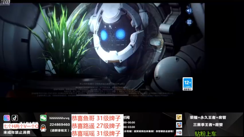 【2022-11-08 22点场】迷人的大魔猪：WX开通/续费钻粉永久车位
