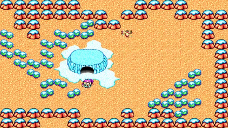 DOS麒麟传说 12雪滑坡