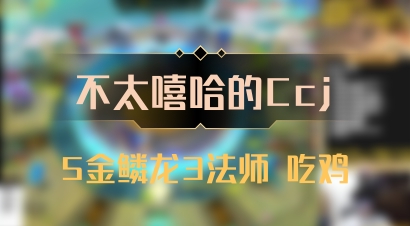 【不太嘻哈的Ccj】5金鳞龙3法师 吃鸡