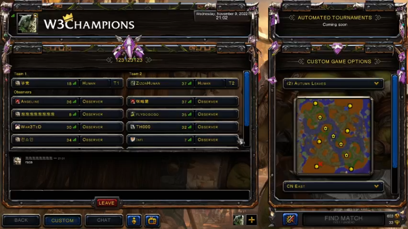 【2022-11-09 21点场】iameer0：【直播】7点古树杯榜首争夺战