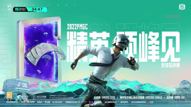 【2022-11-11 17点场】和平精英官方赛事：【直播】和平精英PMGC DAY2