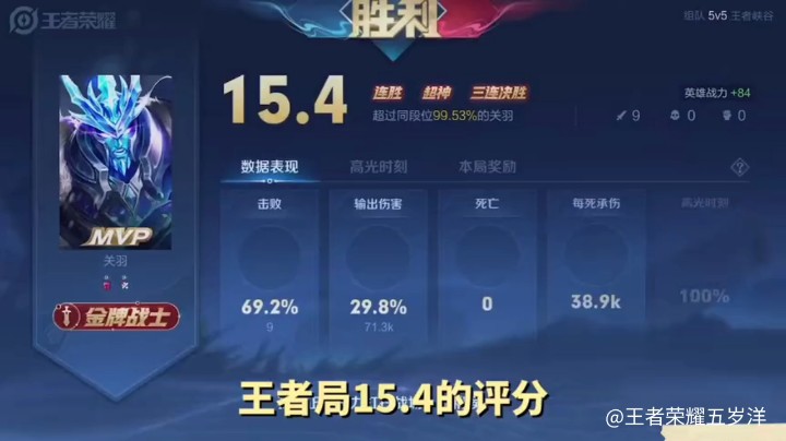 王者荣耀关羽专场