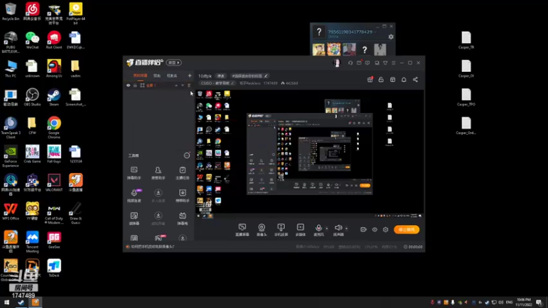 【2022-11-11 22点场】毛子Reckless：10点pk