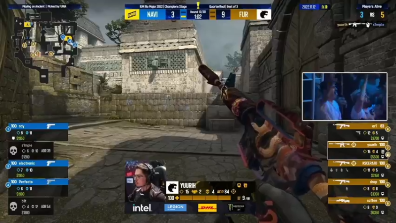 【2022-11-12 06点场】CSGO百岁三：双倍 八强赛 Navi vs Furia