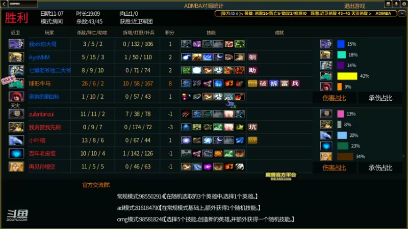 【2022-11-07 18点场】球形牛马：imba牛马 提前进入冬眠状态