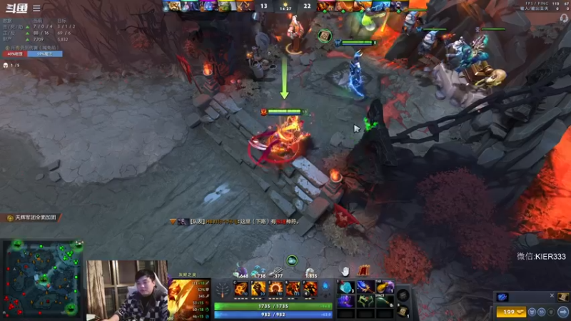 【2022-11-13 02点场】叶子长青K：长青派火猫 刻在肌肉里的操作