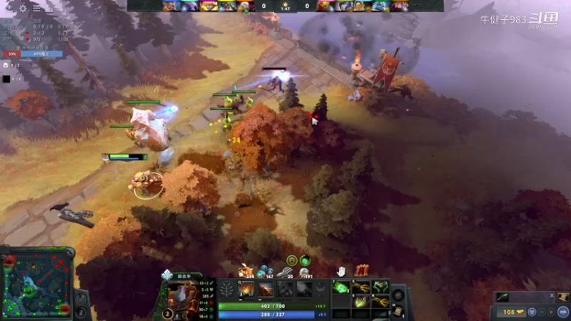 美滋滋DOTA2中单火枪狙击手漫长的胜利时刻，寂灭好狠