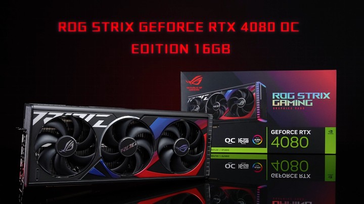 ROG Strix RTX 4080 OC开箱展示