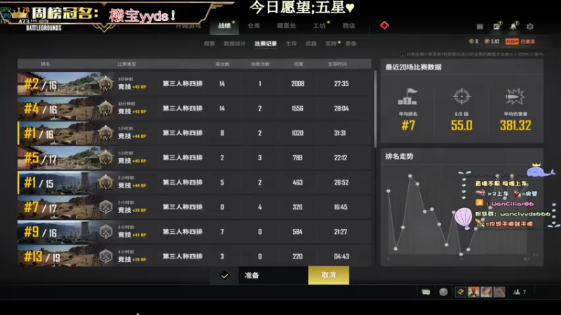 【2022-11-14 21点场】晚辞77：是个高手.