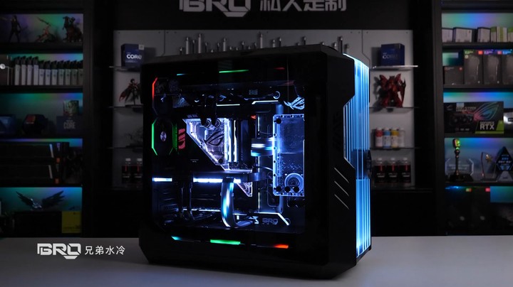 【BRO水冷私人定制】酷冷至尊 HAF700 EVO分体水冷 新方案展示
